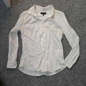 Banana Republic Crisp White Collared Shirt